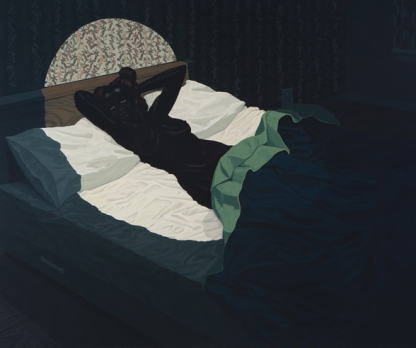 Kerry James Marshall, Nude (Spotlight), 2009  Defares Collection, The Netherlands